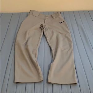 Boys grey baseball pants